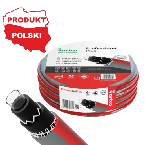 WĄŻ PCV  1" OGRODOWY PROFESJONAL PLUS 50 METRÓW