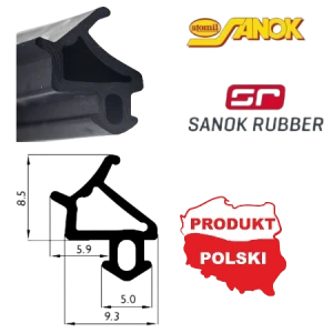 S-1530 - profil okna PCV UNIWERSALNA Uszczelka okienna