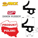 S-835 - VEKA Uszczelka okienna  profil okna PCV - guma  EPDM