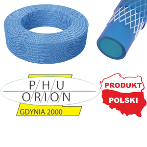 Wąż PCV fi 8/2,0 mm do paliw benzyn i olejów zbrojony