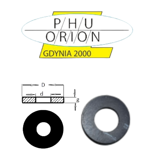 USZCZELKA PŁASKA IBC DN 125 O GRUBOŚCI 5 MM WYKONANA Z CZARNEGO VITONU. GUMA SPECJALNA OLEJOODPORNA VITON . USZCZELNIENIE KOŁNIERZA DN125. PRODUCENT ORION GDYNIA