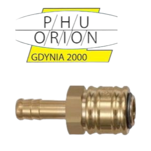 szybkozlacze mosiężne gniazdo wąż1/2"