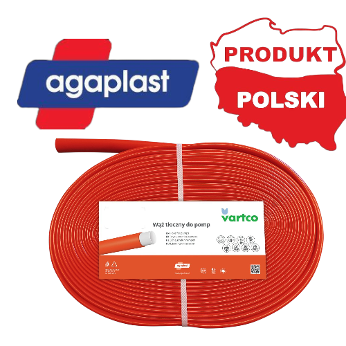 WĄŻ PCV TŁOCZNY   DO POMPY O ŚREDNICY 2"