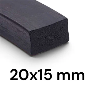 K-20x15 mm Uszczelka guma mikro 