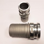 Camlock E1 Alu - Złącze szybkozłącze  na wąż 1"